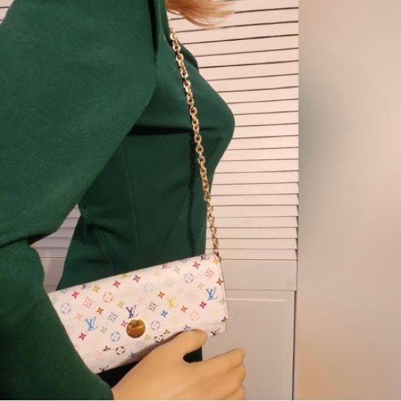 - Louis Vuitton Sarah multicolor monogram wallet - Picture 11 of 12